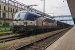 Leider waren die Belichtungsverh�ltnisse am 27 Mai 2022 in Regensburg f�r ZSSK Cargo 383 205 eher schlicht...