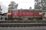 Seitenblick auf 742 082 in Hranice na Morave am 14 September 2018.