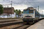 CD 242 248 treft mit der Ruychlyk aus Ceske Budejovice am 29 Mai 2025 in Jihlava ein.