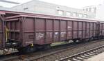 Hochbordwagen Eans 150-0 CZ in Ulm am 23.09.2014.