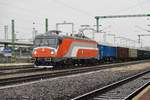 Ex-CFR 40, heute nach Umbau -mit die neuste Nase- Transmontana Ellok 610 103 durchfahrt nahmens MMV Budapest Kelewnf�ld am 21 September 2017.